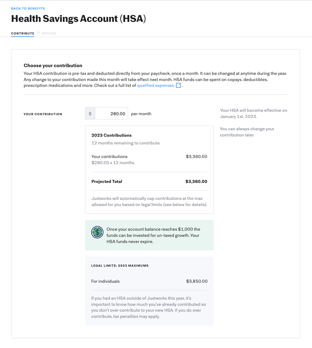 Health Saving Accounts (HSA) via Optum Financial – Justworks Help Center 