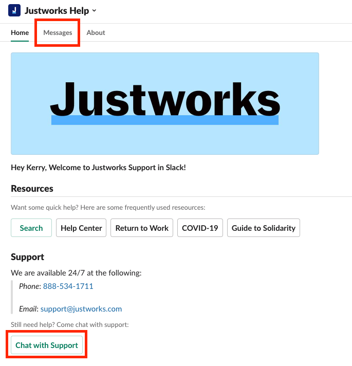 Justworks Help (Slack App) – Justworks Help Center